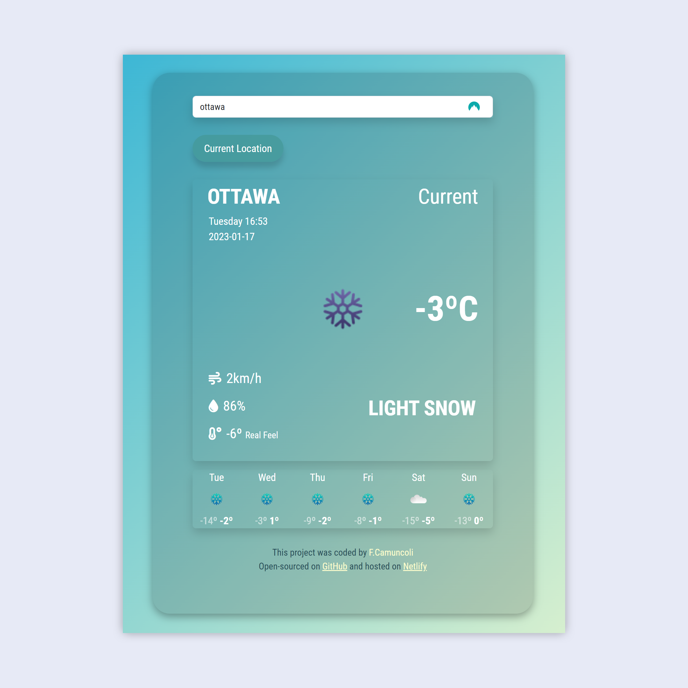 Weather App